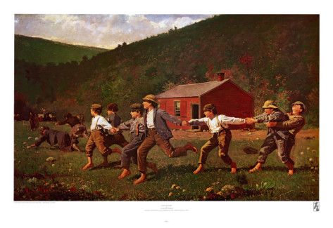 Snap the Whip By Winslow Homer